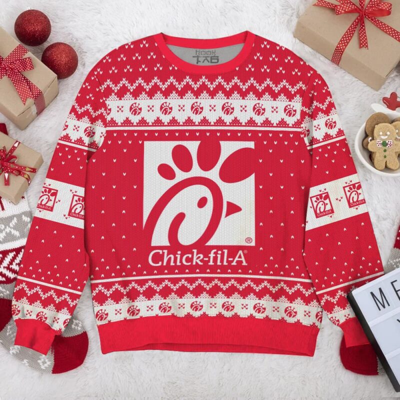 Chick-fil-A Ugly Sweater