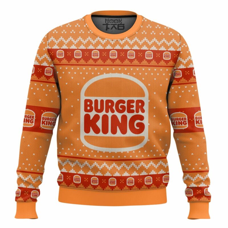 Burger King Ugly Sweater