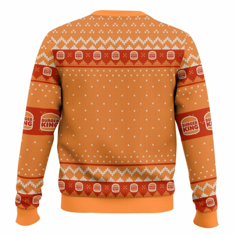 Burger King Ugly Sweater