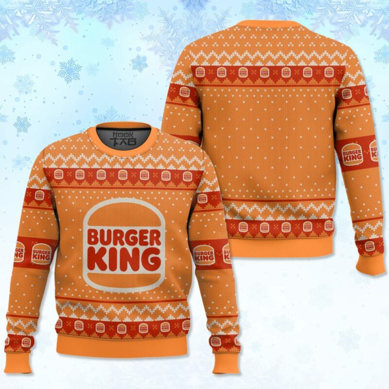 Burger King Ugly Sweater