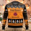 Four Roses Bourbon Ugly Christmas Sweater