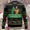 Friends I'm The Holiday Armadillo Ross Ugly Christmas Sweater