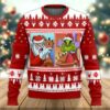 Santa Claus Grinch Yelling Meme Ugly Sweater