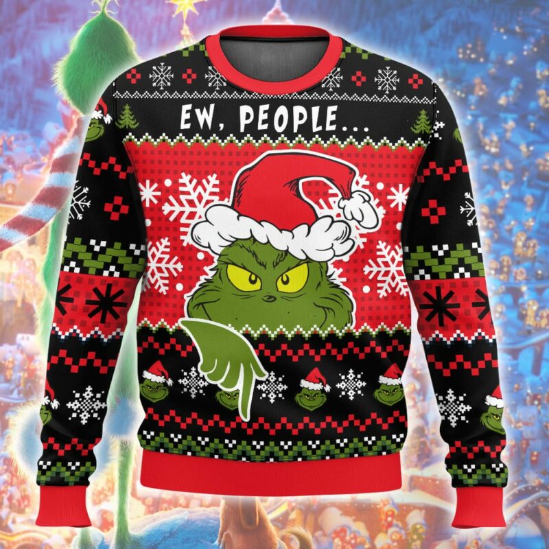 The Grinch Ew People Ugly Christmas