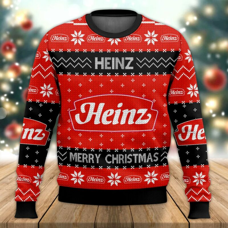 Favorite Food Brands Heinz Ugly Sweater