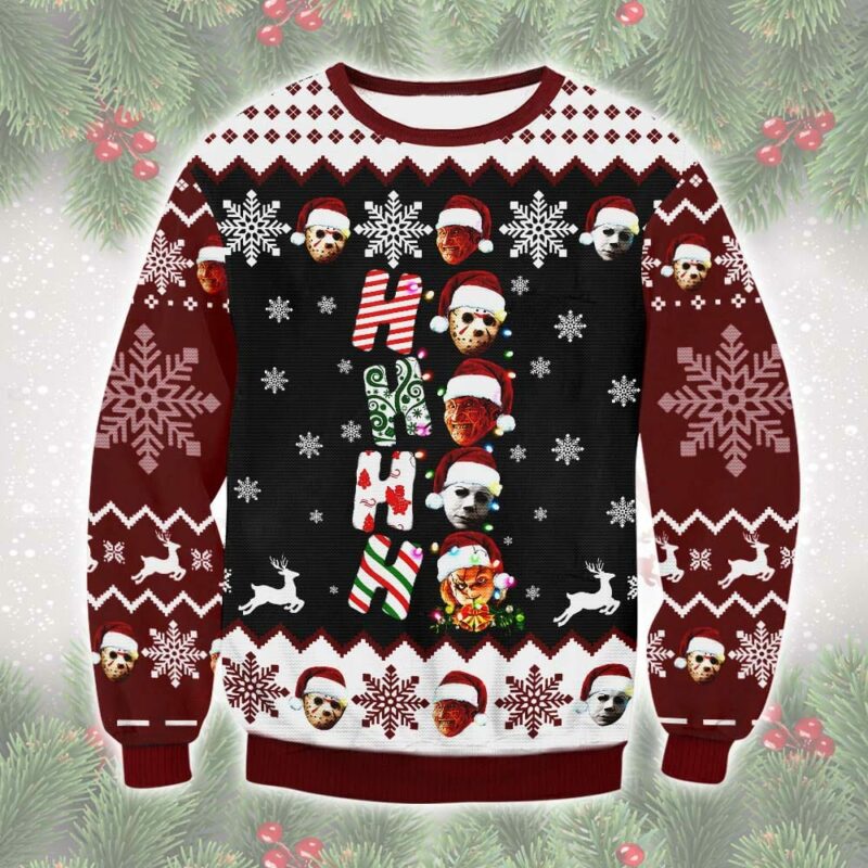 Ho Ho Horror Ugly Sweater