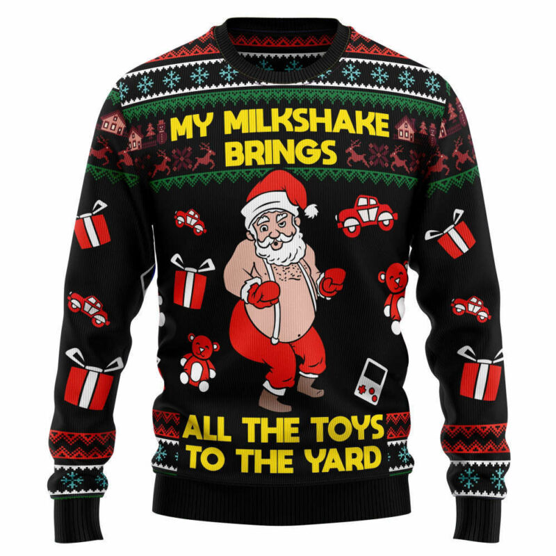 My Milkshake Bring Christmas Ugly Sweater