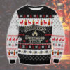 Jack Daniel's Fire Ugly Sweater