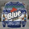 Printed Labatt Blue beer men's sweatshirt