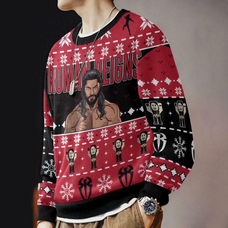 Roman Reigns WWE Ugly Sweater