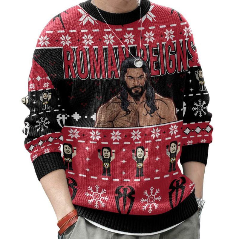 Roman Reigns WWE Ugly Sweater