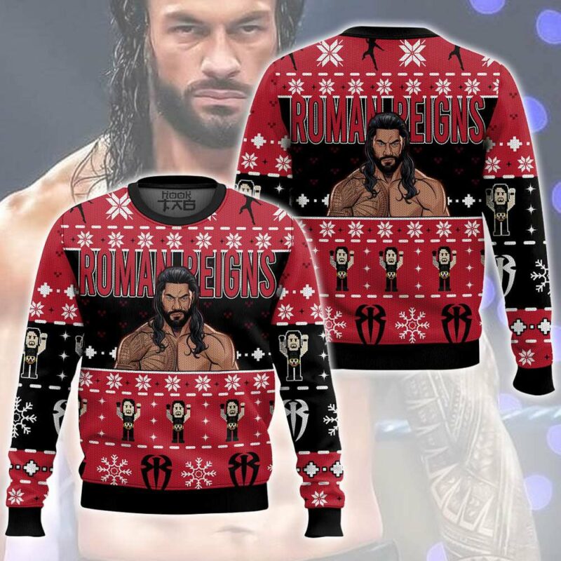 Roman Reigns WWE Ugly Sweater