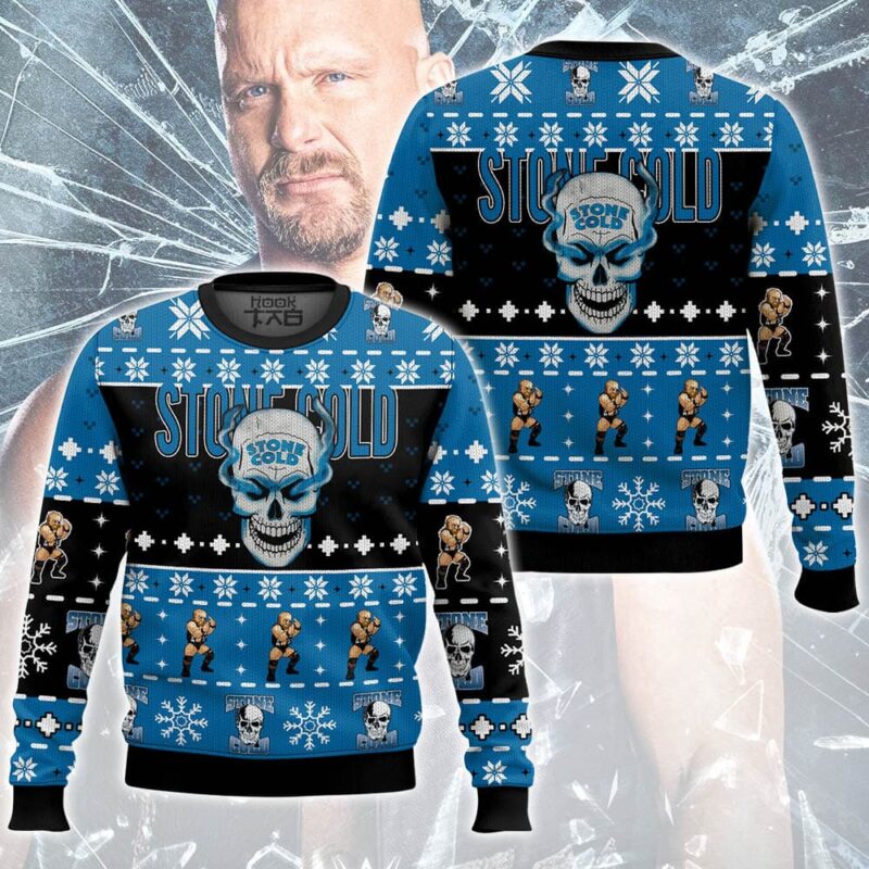 Stone Cold Steve Austin WWE Ugly Sweater