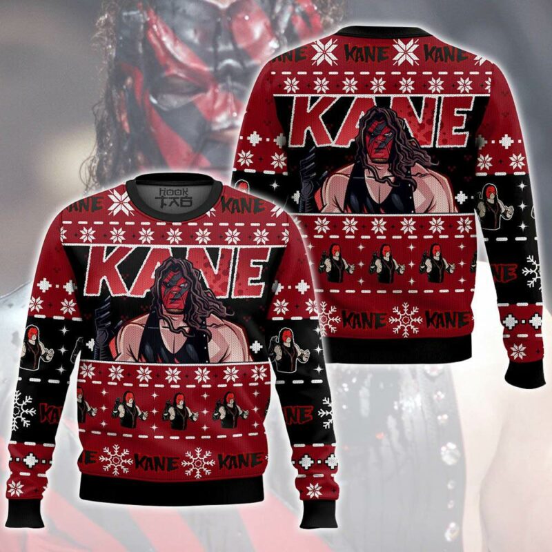 Kane WWE Ugly Sweater