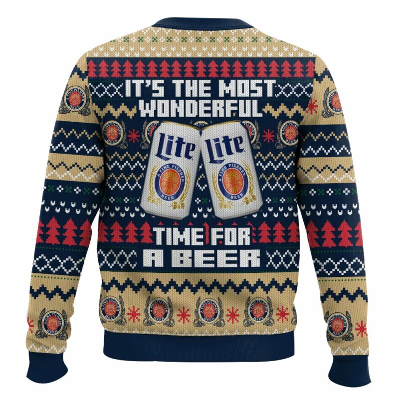 It's the Most Wonderful time for a Miller Lite Ugly Sweater