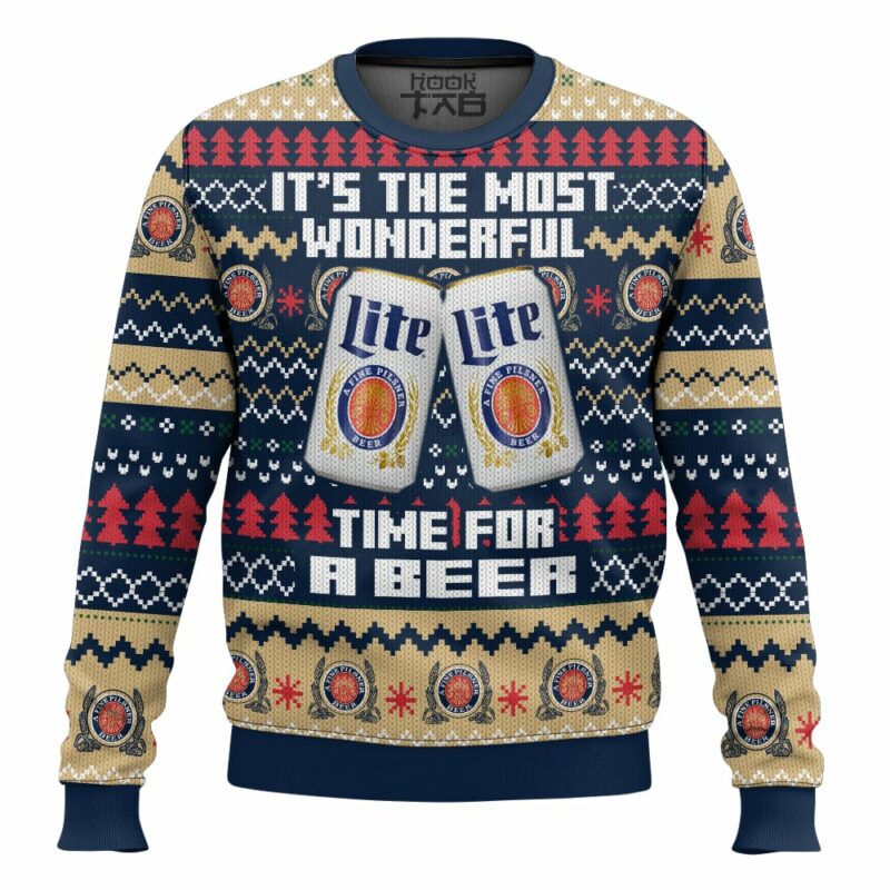 It's the Most Wonderful time for a Miller Lite Ugly Sweater