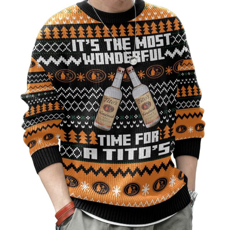 It's the Most Wonderful time for a Tito's Ugly Sweater