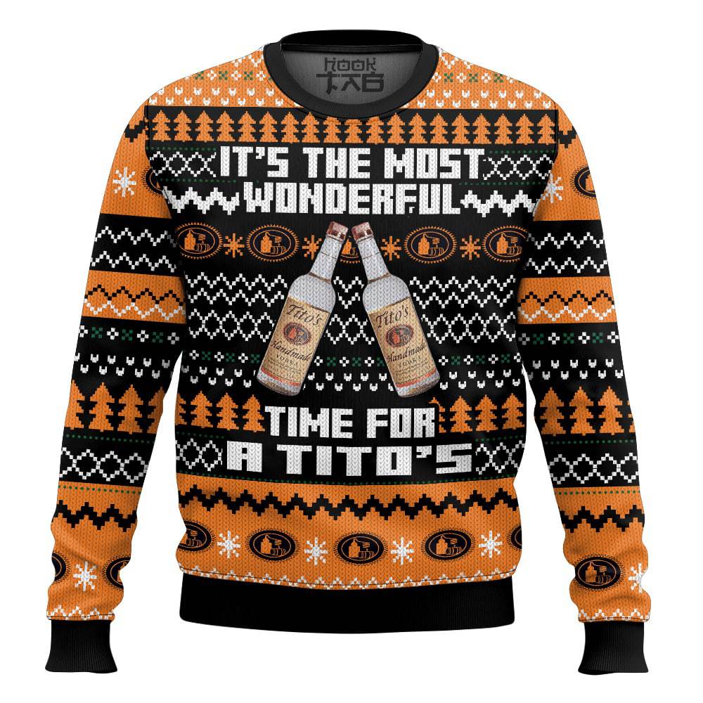 It's the Most Wonderful time for a Tito's Ugly Sweater