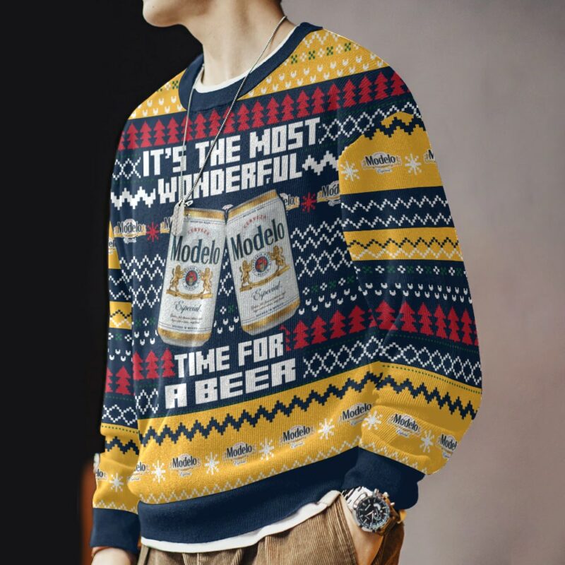 It's the Most Wonderful time for a Modelo Ugly Sweater