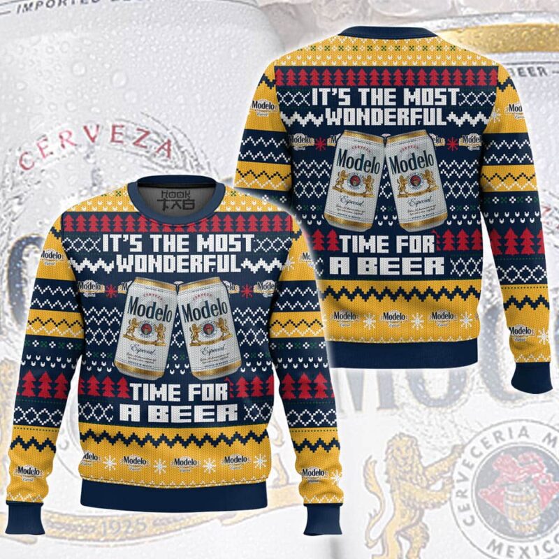 It's the Most Wonderful time for a Modelo Ugly Sweater