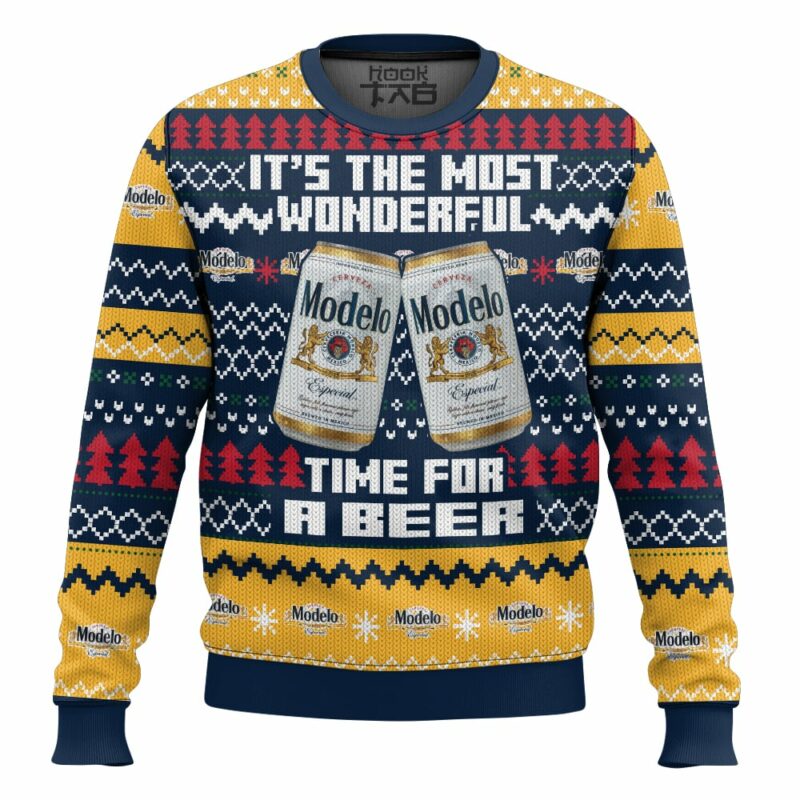 It's the Most Wonderful time for a Modelo Ugly Sweater