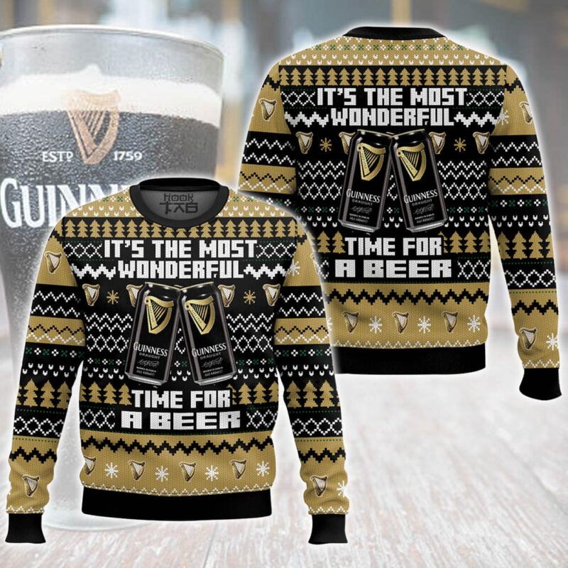 It's the Most Wonderful time for a Guinness Ugly Sweater