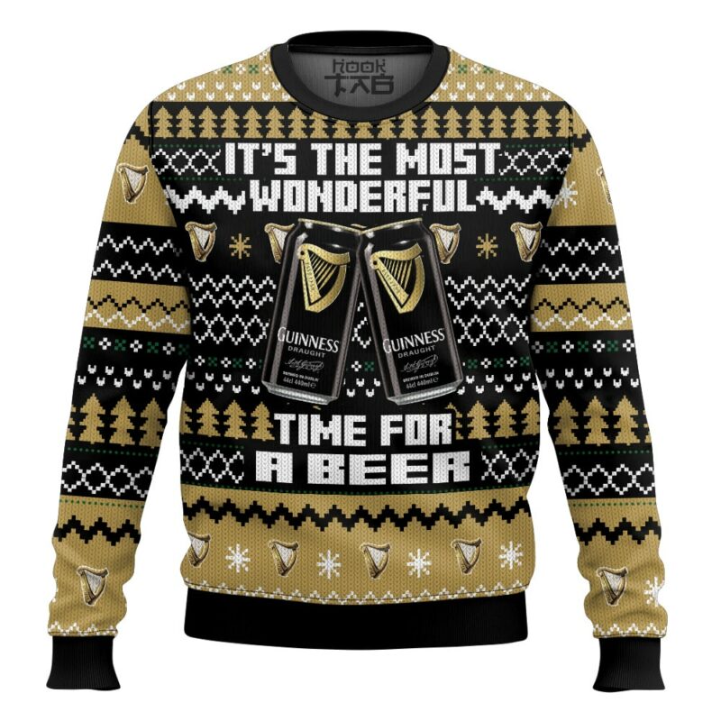 It's the Most Wonderful time for a Guinness Ugly Sweater