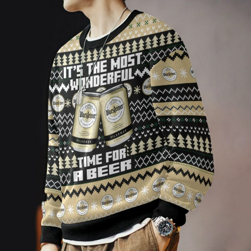 Warsteiner It’s the Most Wonderful time for a Beer Ugly Sweater