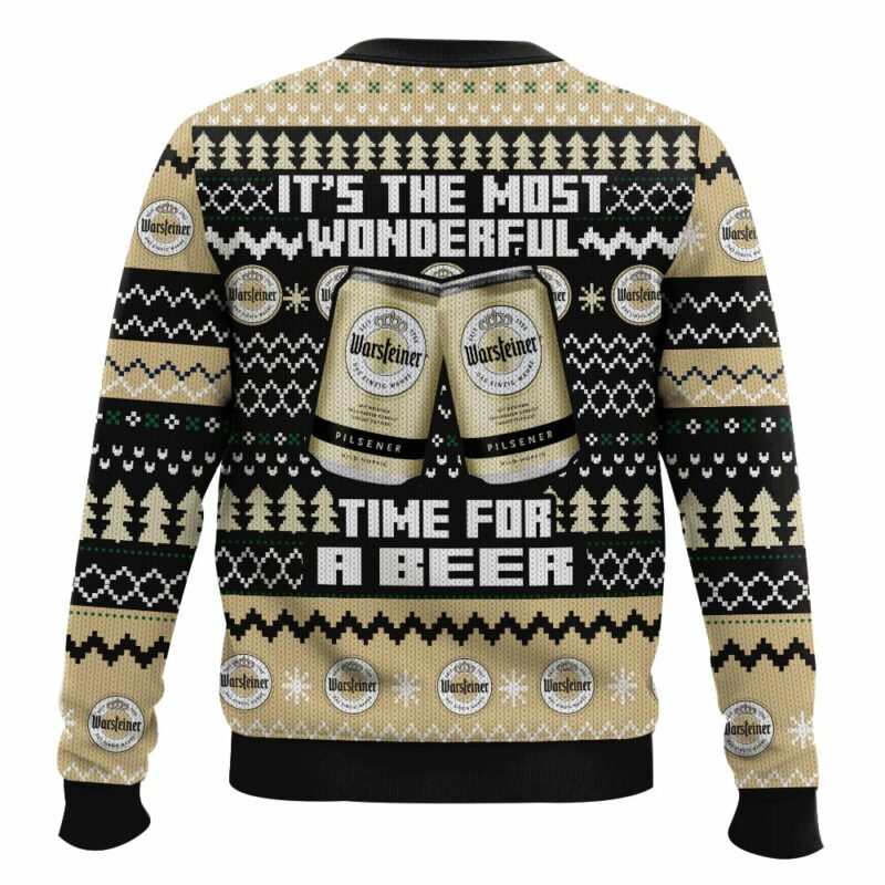 Warsteiner It’s the Most Wonderful time for a Beer Ugly Sweater