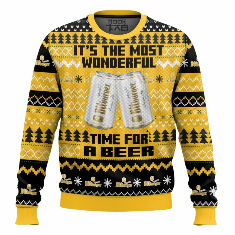 Bitburger It’s the Most Wonderful time for a Beer Ugly Sweater