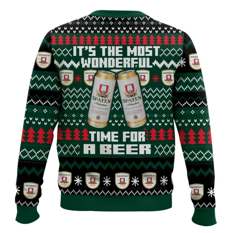 Spaten It’s the Most Wonderful time for a Beer Ugly Sweater