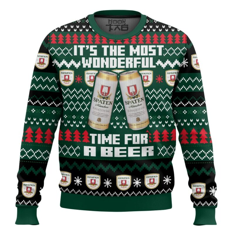 Spaten It’s the Most Wonderful time for a Beer Ugly Sweater