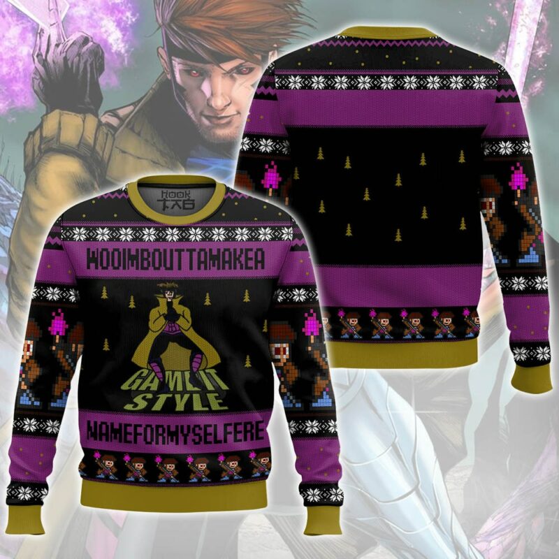 Gambit Style Ugly Sweater