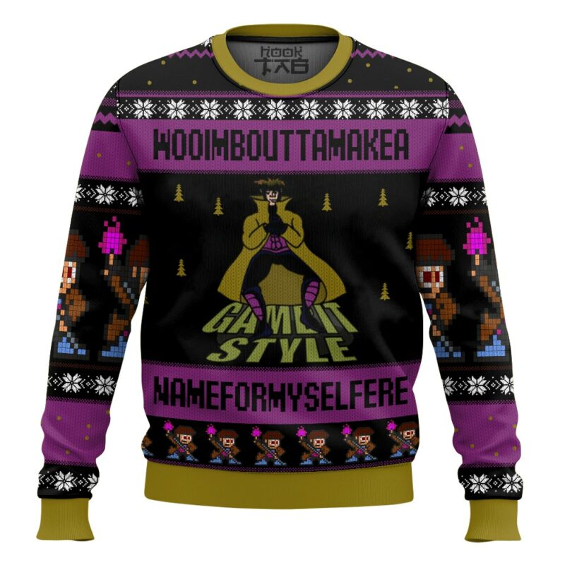 Gambit Style Ugly Sweater