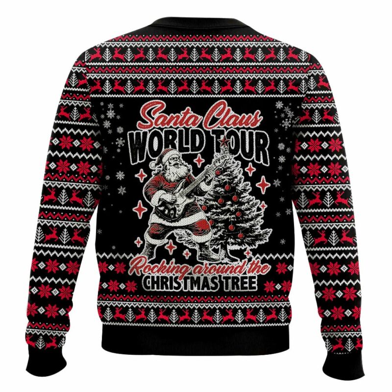 Santa Claus World Tour Ugly Sweater