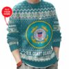 Custom Name US Coast Guard Ugly Sweater