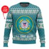 Custom Name US Coast Guard Ugly Sweater