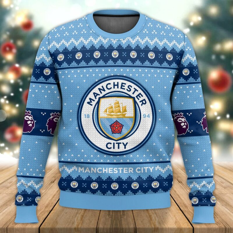 Manchester City Christmas Sweater