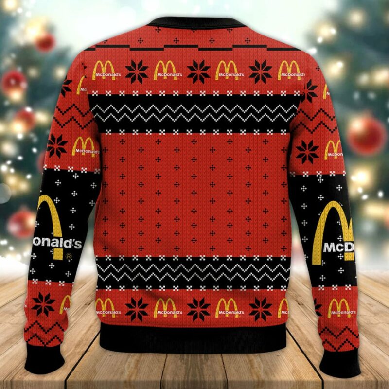 Fast Food McDonald's Ugly Sweater