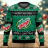 Soda Mountain Dew Drinks Ugly Christmas Sweater