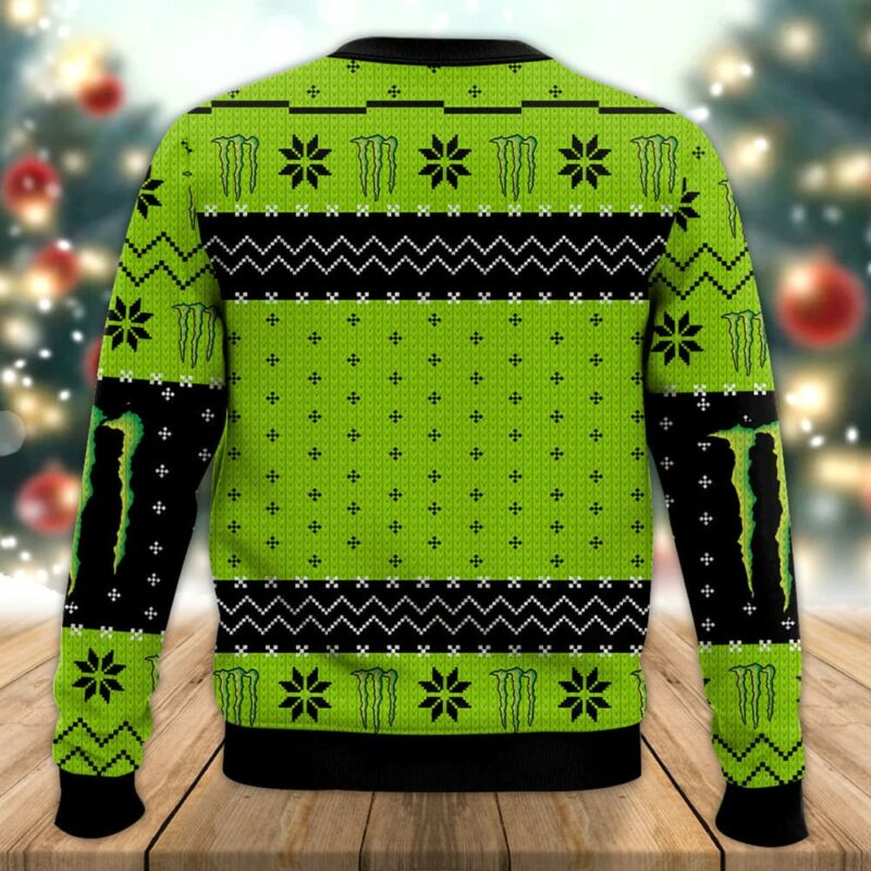 Soda Monster Energy Drinks Ugly Sweater