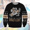 One Piece Dead or Alive Monkey D Luffy Ugly Sweater – LIMITED EDITION