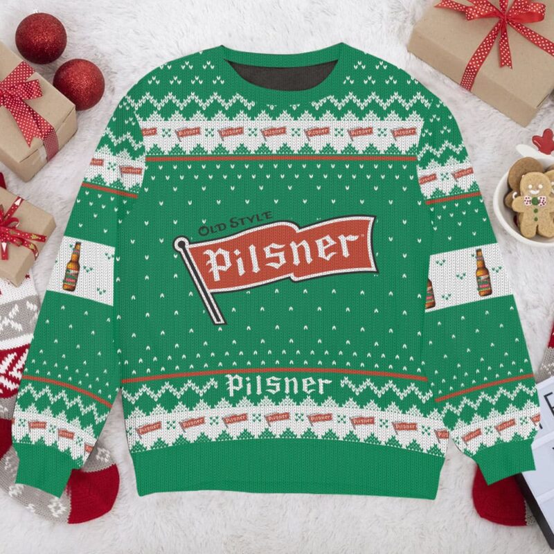 Old Style Pilsner Ugly Christmas