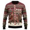 Funny Pole Dancer Reindeer Sweater Christmas Unisex – Ugly Christmas Sweater