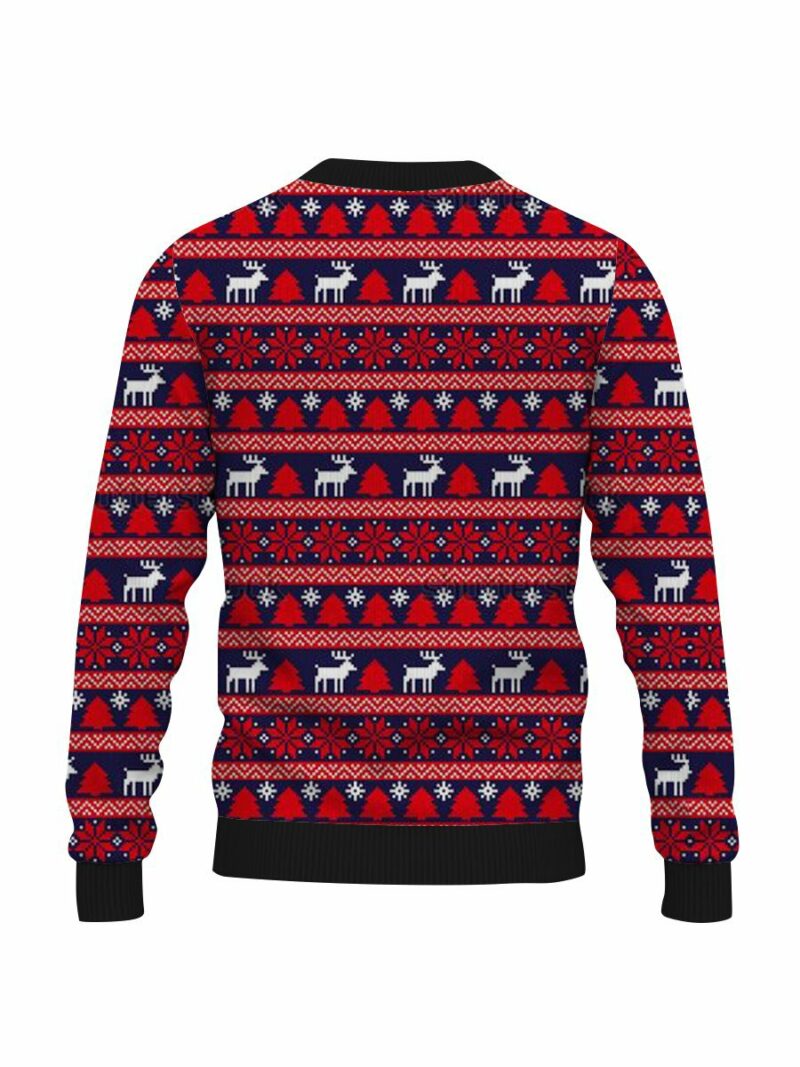 Dinosaur Santa Ugly Christmas Sweater