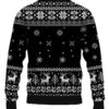 Fun Dancing Devil Casual Ugly Christmas Sweater