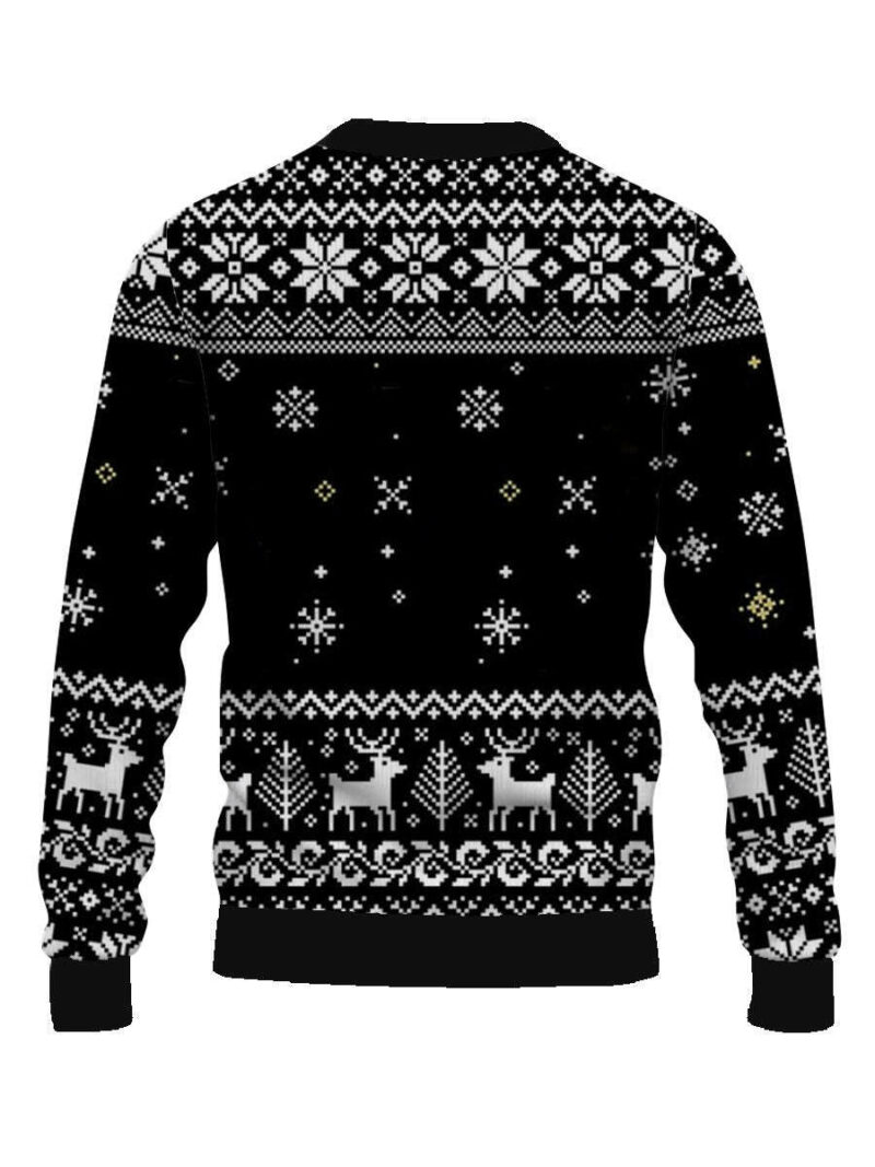 Fun Dancing Devil Casual Ugly Christmas Sweater