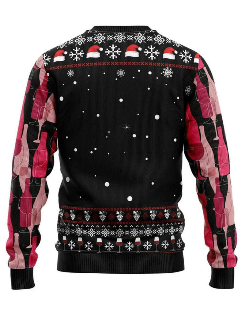 Wine Red Christmas Ugly Christmas Sweater