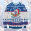 Pasbt Blue Ribbon Christmas Ugly Sweater