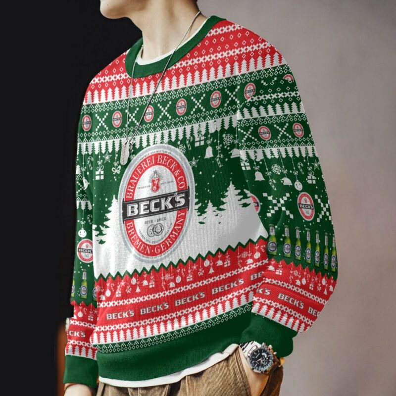 Beck's German Beer Ugly Sweater